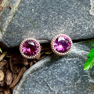 plum-garnet-earrings