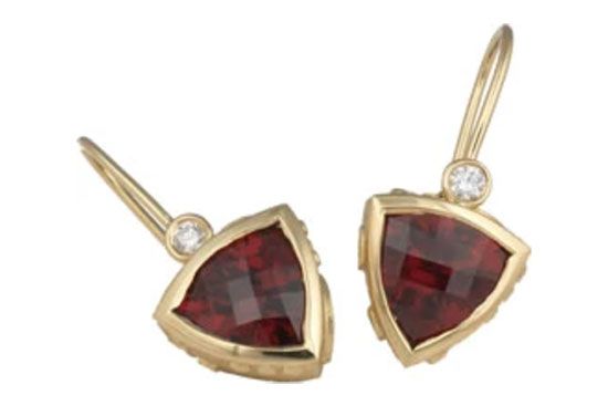 Garnet Earrings