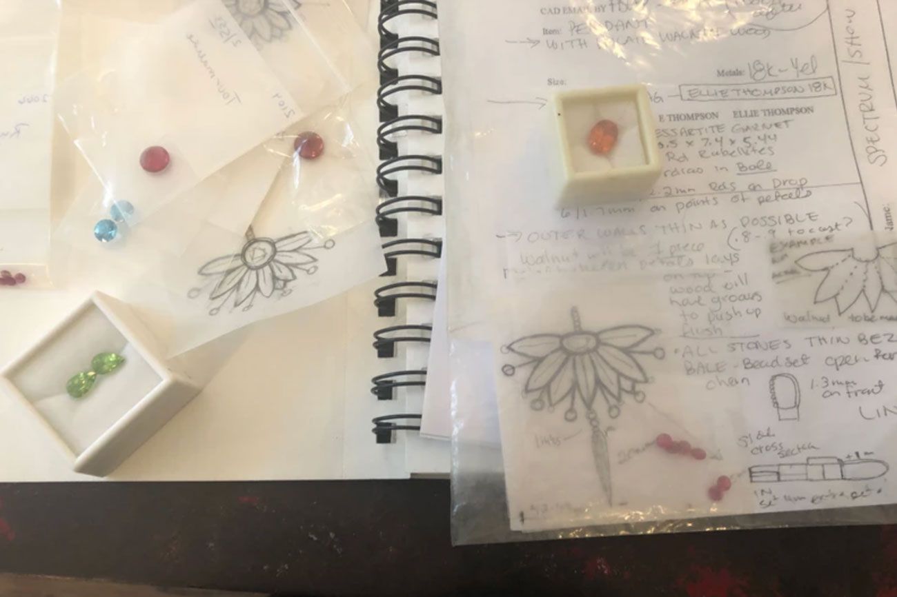 Jewelry Designer Sketchbook